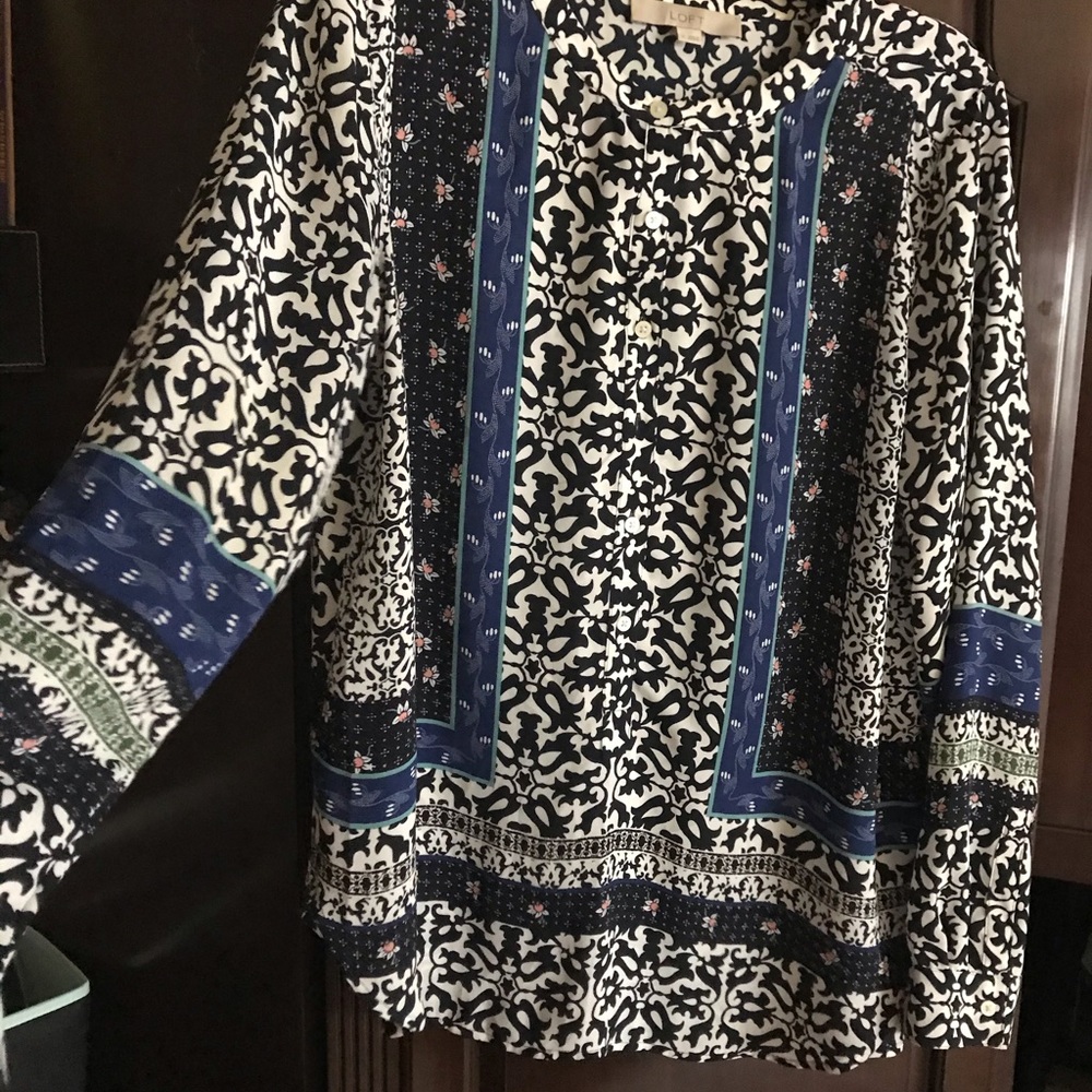 Print blouse